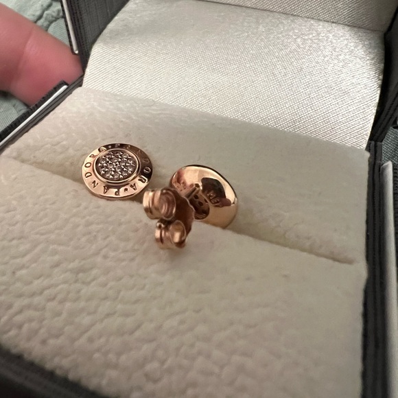 Pandora Rose Gold Earrings - Picture 4 of 6